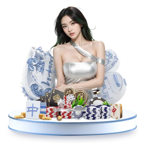 Tay vợt đang giao bóng trên sân